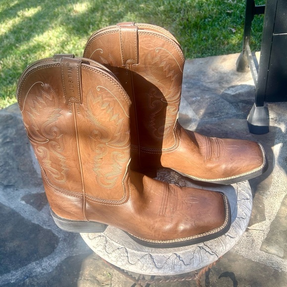 Justin Mens Boots JB1113 12" HINTON BROWN - Picture 2 of 5